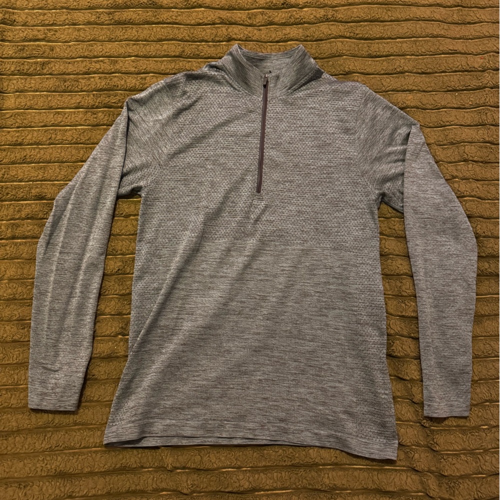 Lululemon Midweight Metalvent Tech Quarterzip Smoked Spuruce